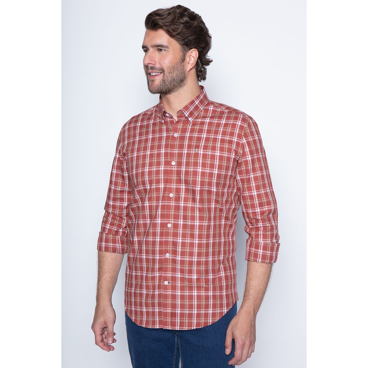 NEW MAN - Camisa Kendal Rojo New Man