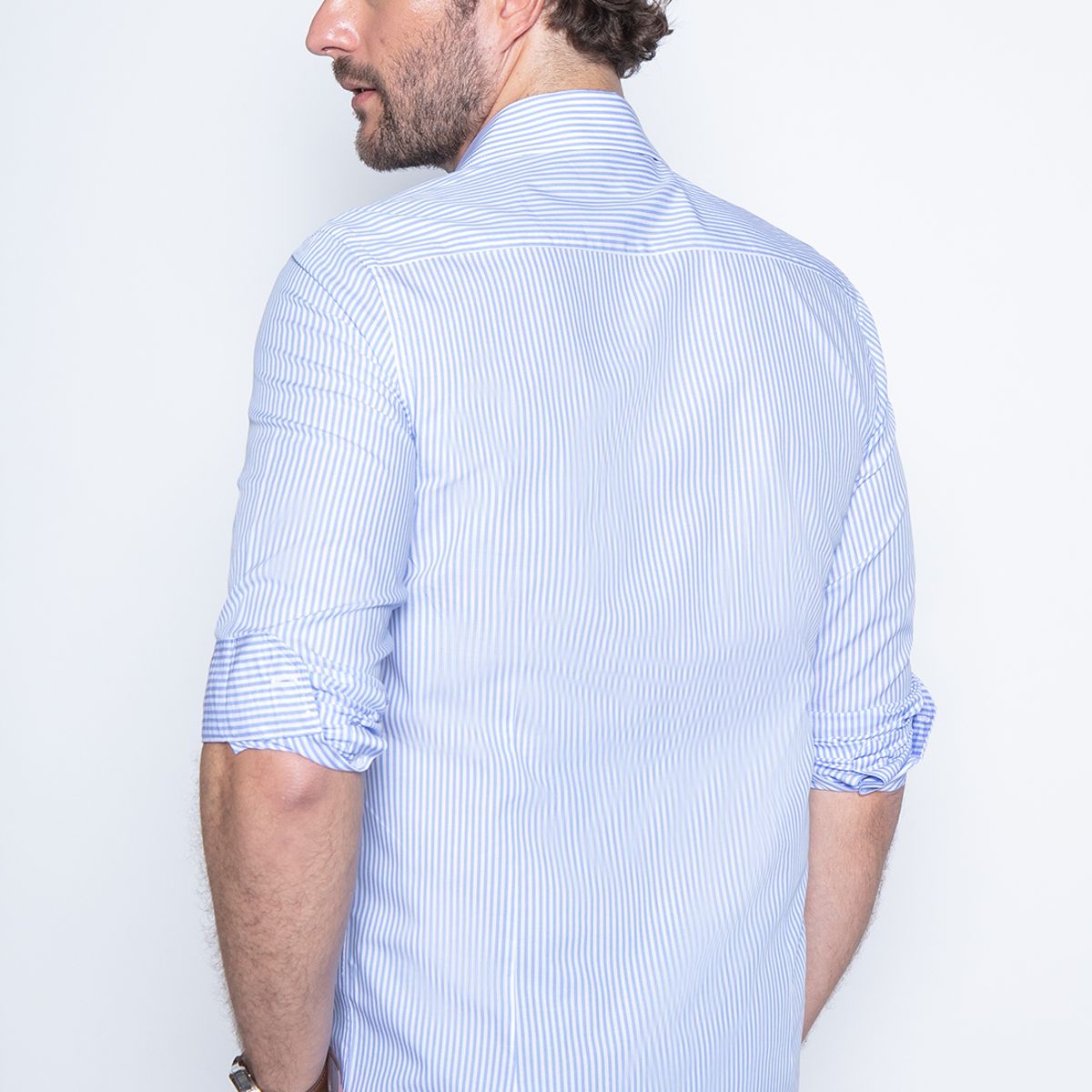 NEW MAN - Camisa Lincoln Celeste New Man