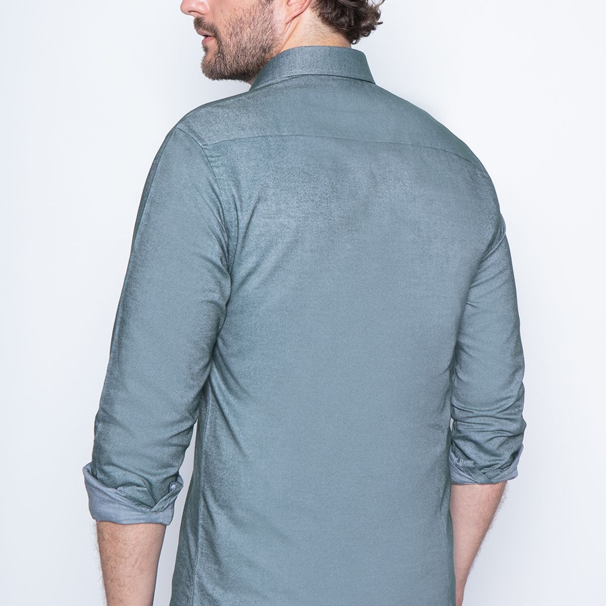 NEW MAN - Camisa Warwick Beige New Man