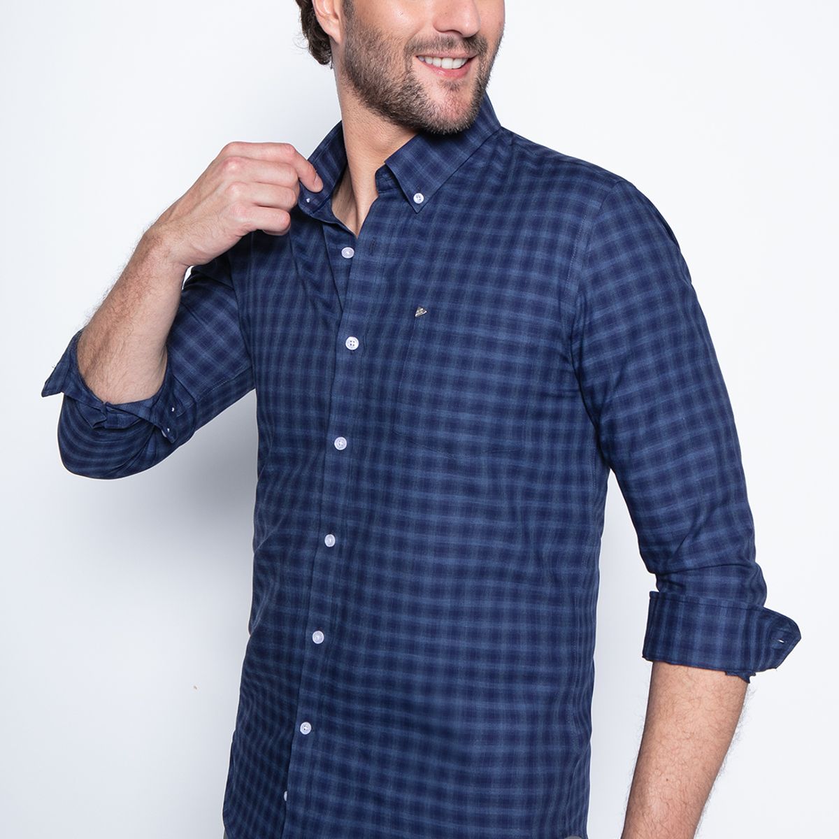 NEW MAN - Camisa Killin Azul New Man