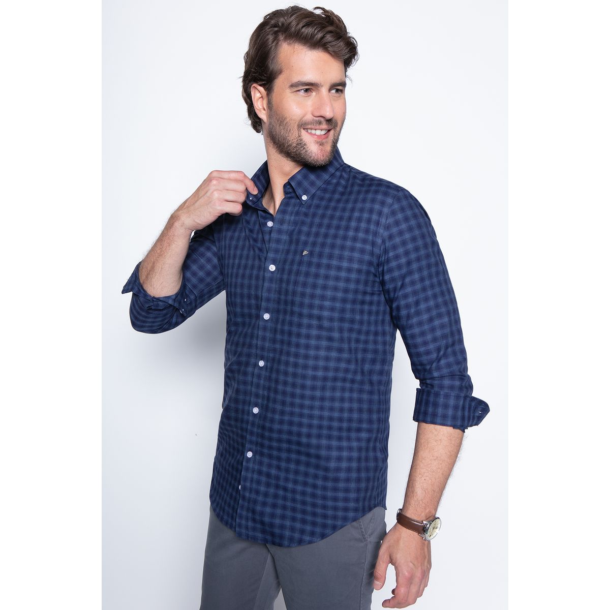NEW MAN - Camisa Killin Azul New Man