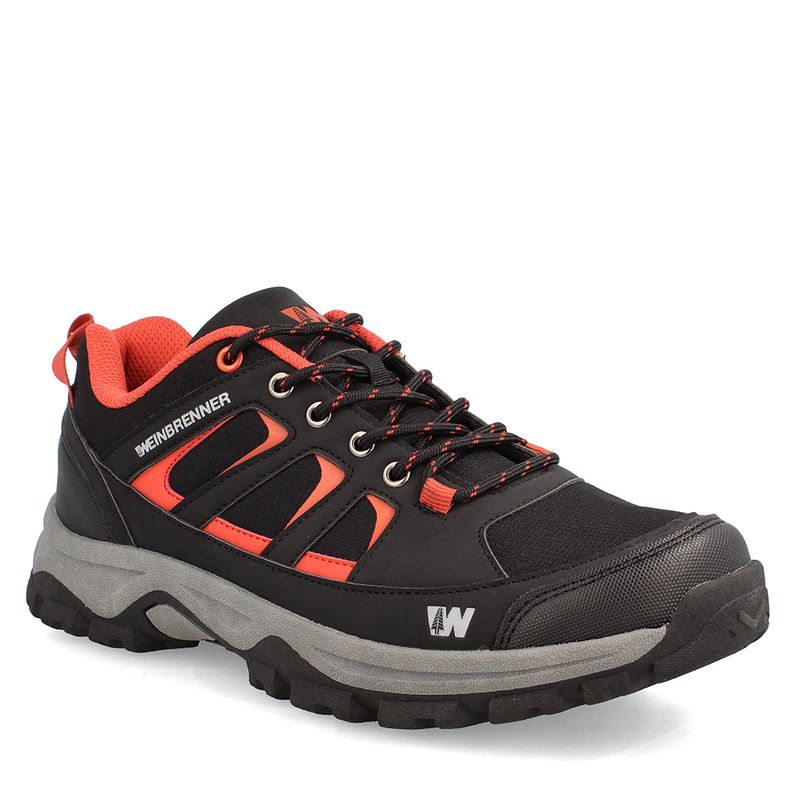 WEINBRENNER - ZAPATILLA HOMBRE WEINBRENNER FLORIDA LOW NEGRO-NARANJO