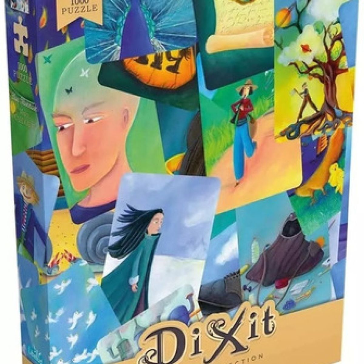 DIXIT - Dixit - Puzzle Rompecabezas 1000pcs Blue Mishmash