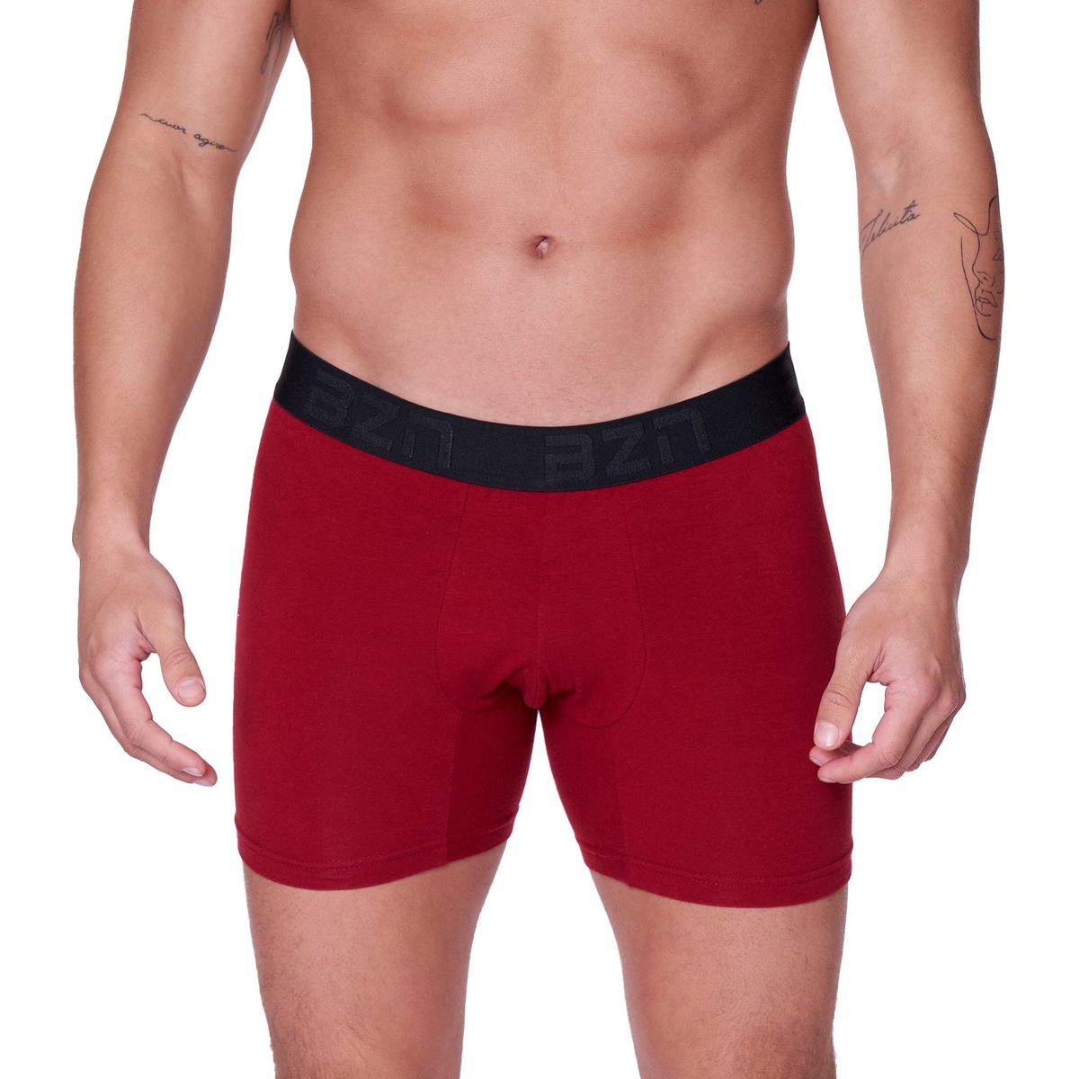 BAZIANI - Bóxer Algodón Lycra Hombre 5411