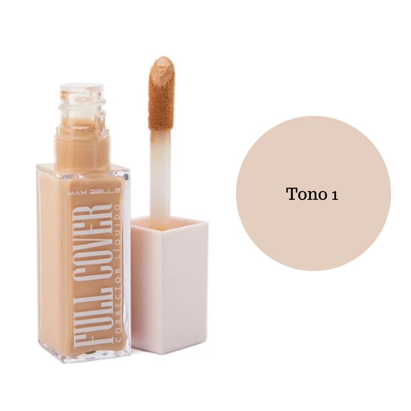 MAX BELLE - Corrector Liquido Full Cover Max Belle Tono 01