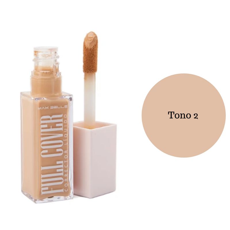 MAX BELLE - Corrector Liquido Full Cover Max Belle Tono 02