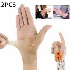 EDWINAYY - Guantes Magnéticos Silicona Protectores Para Mu?eca Y Pulgar