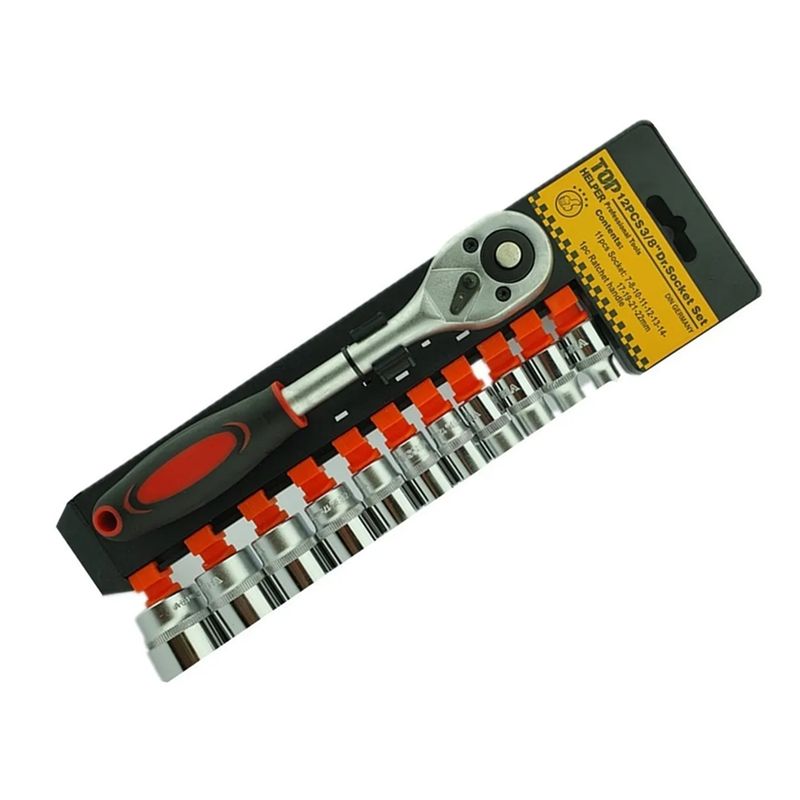 KP - Set Kit Juego De Dados Chicharra 3/8 12 Piezas
