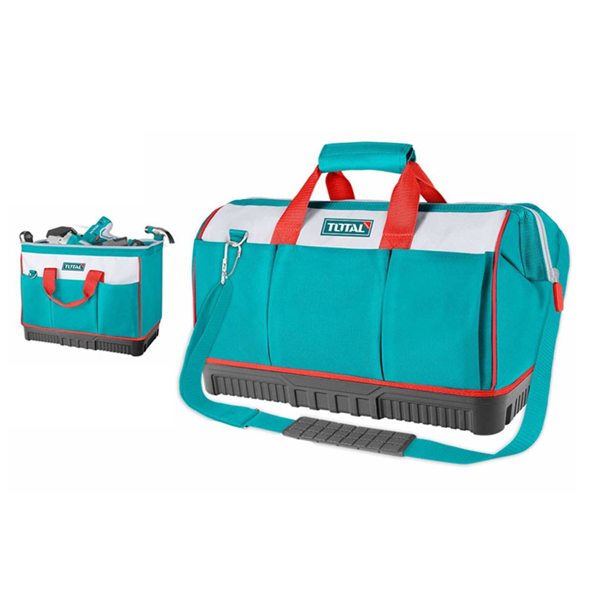TOTAL TOOLS - Bolso Industrial Porta Herramientas 16 PuLG Total Tht16163