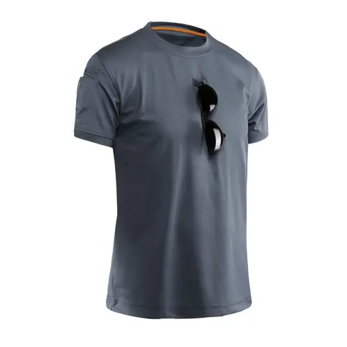 EDWINAYY - Polera Algodon Manga Corta Hombre Táctica Militares Deporte