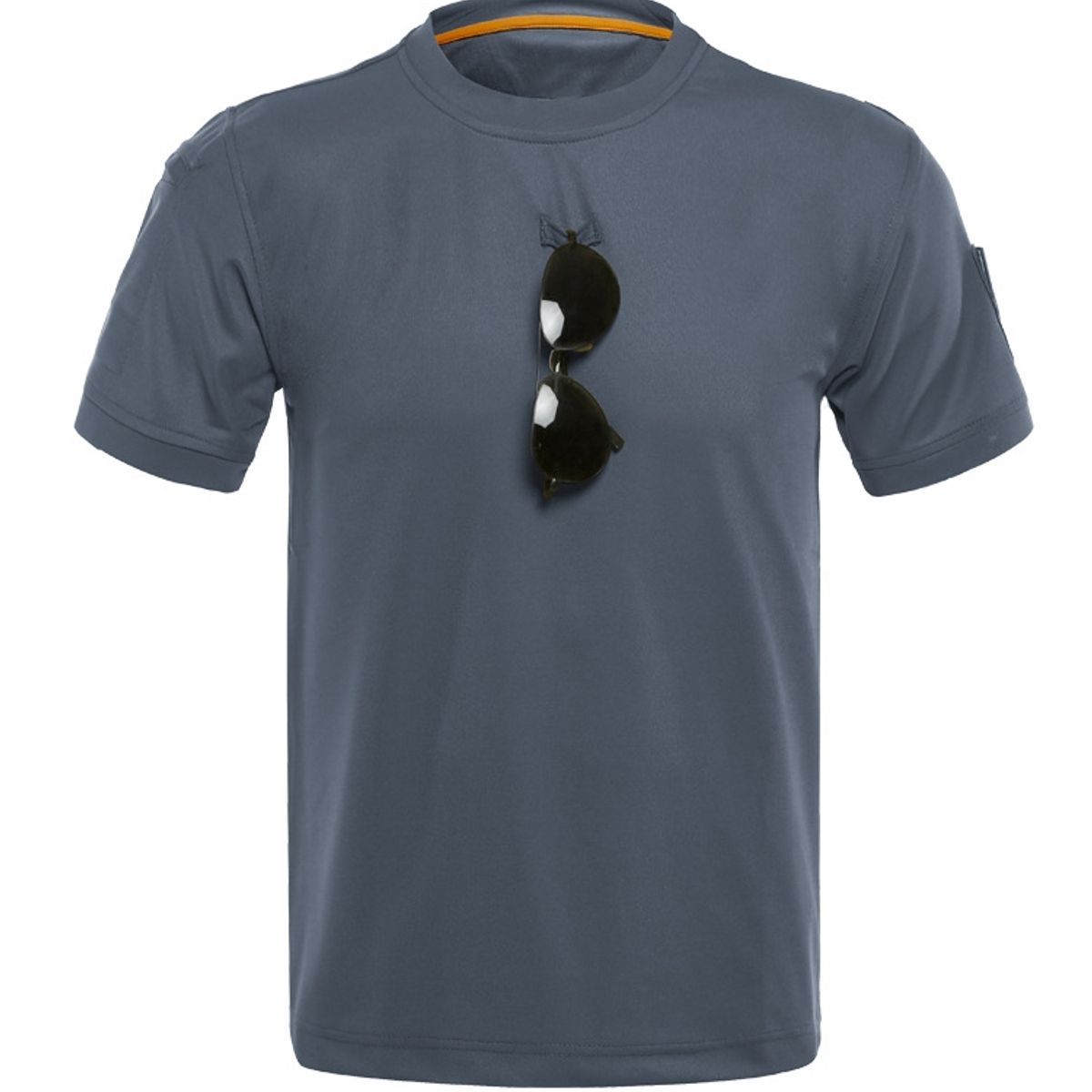 EDWINAYY - Polera Algodon Manga Corta Hombre Táctica Militares Deporte