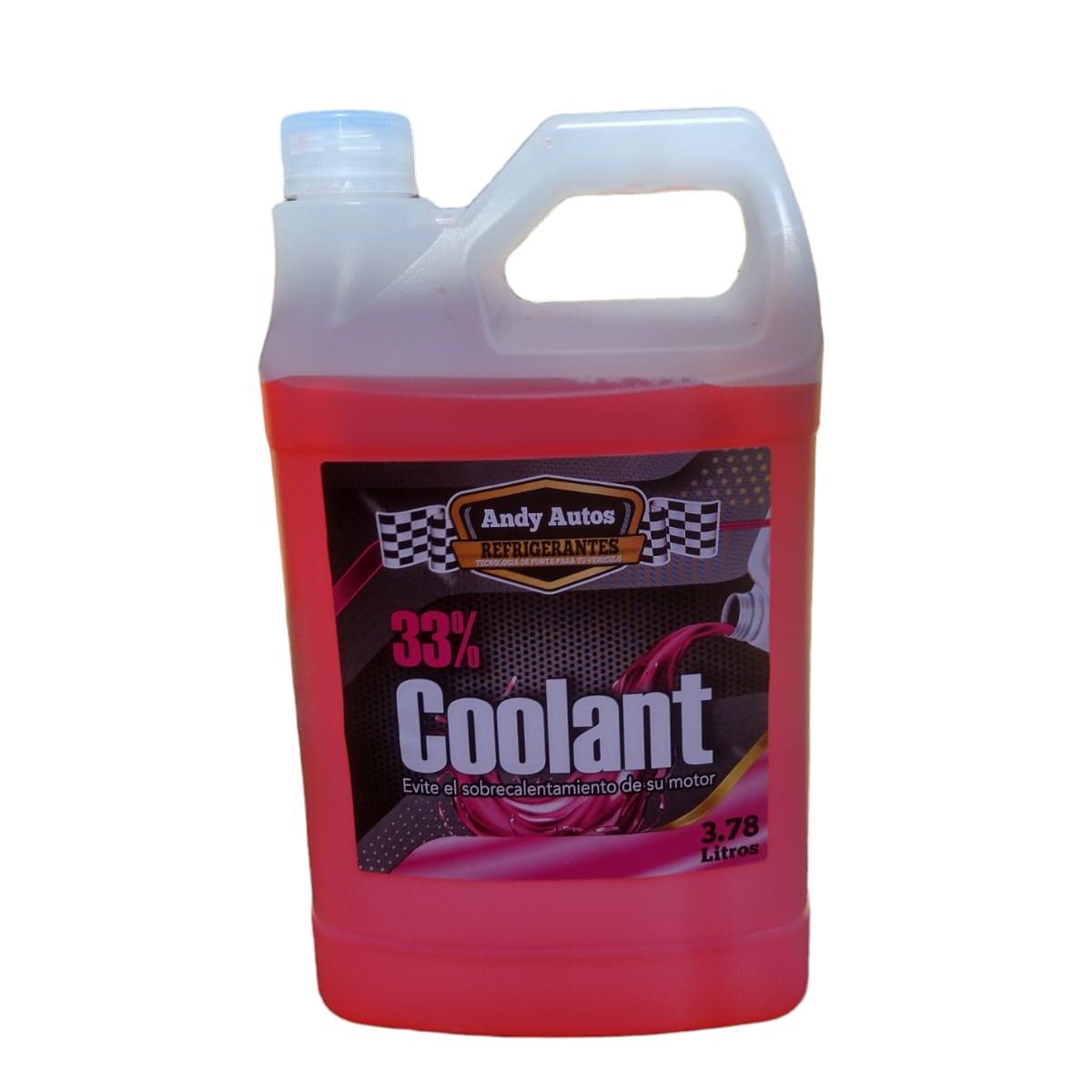 GENERICO - Coolant 33% Rosado 3.78 litros