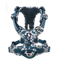 GENERICO - Arnés Floral Anti Tirones Saxony Blue