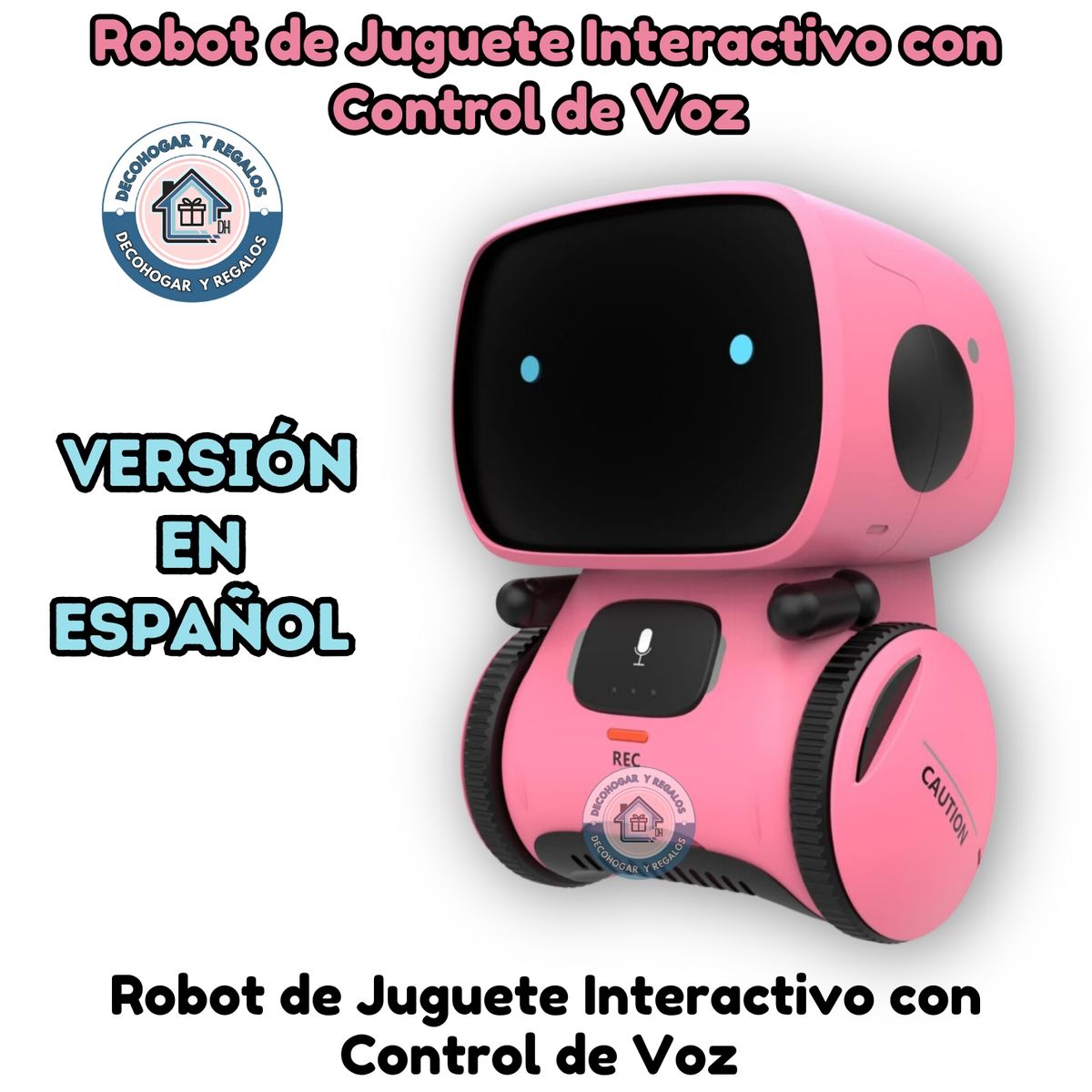 GENERICO - Robot Inteligente Niños Control Voz En Español