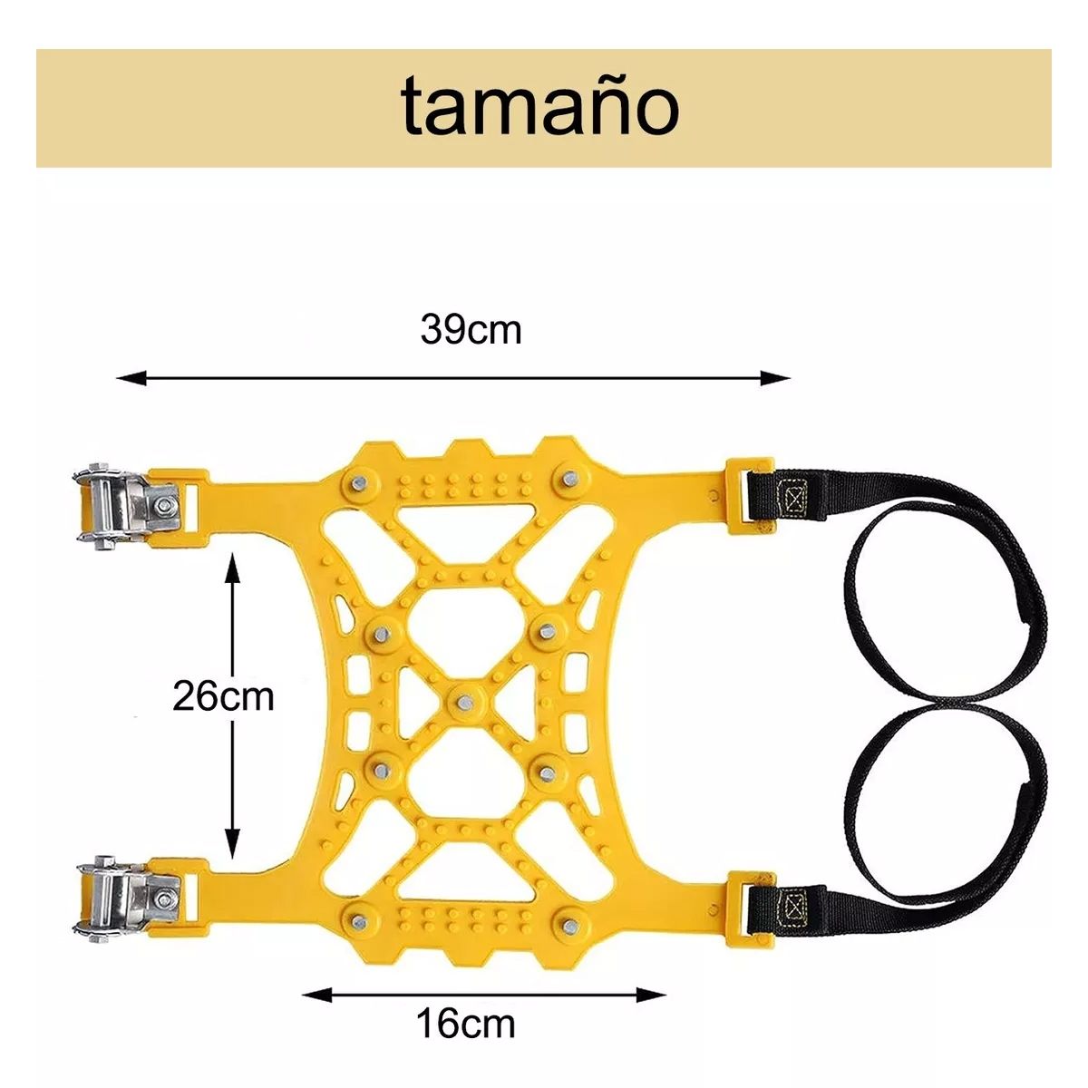 EDWINAYY - Cadena Para Nieve Para Neumáticos