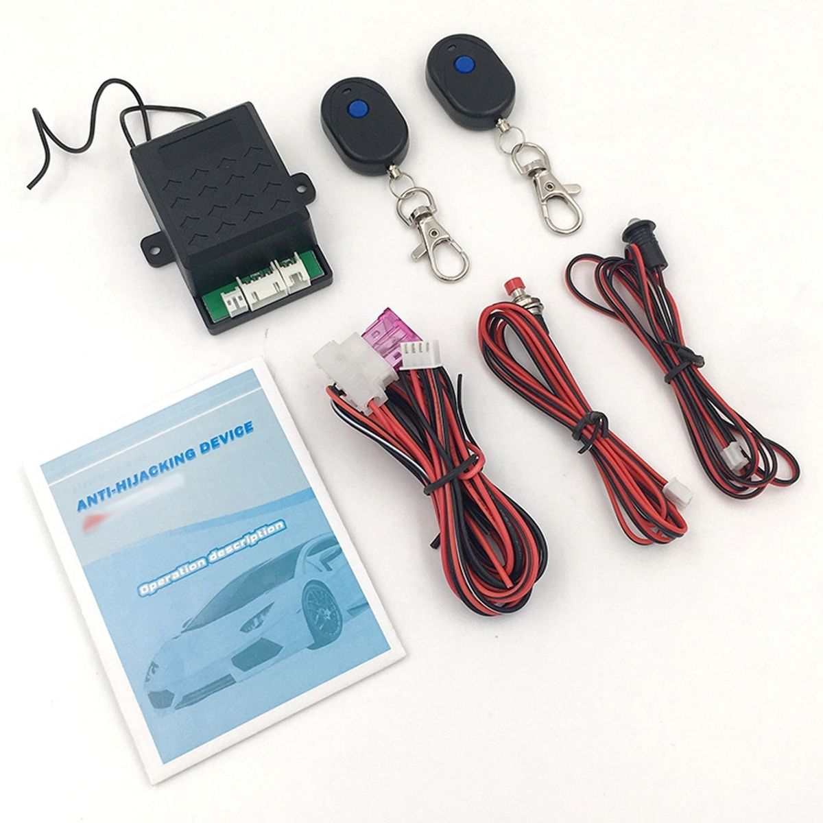 EDWINAYY - Lb-ar028 Cerradura Oculta Motor Coche Antirrobo