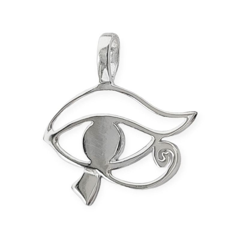 ANDREA COGGIOLA JOYAS - Colgante Ojo de Horus Plata Fina 925