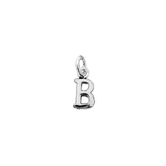 ANDREA COGGIOLA JOYAS - Colgante Letra B Mini Plata Fina 925