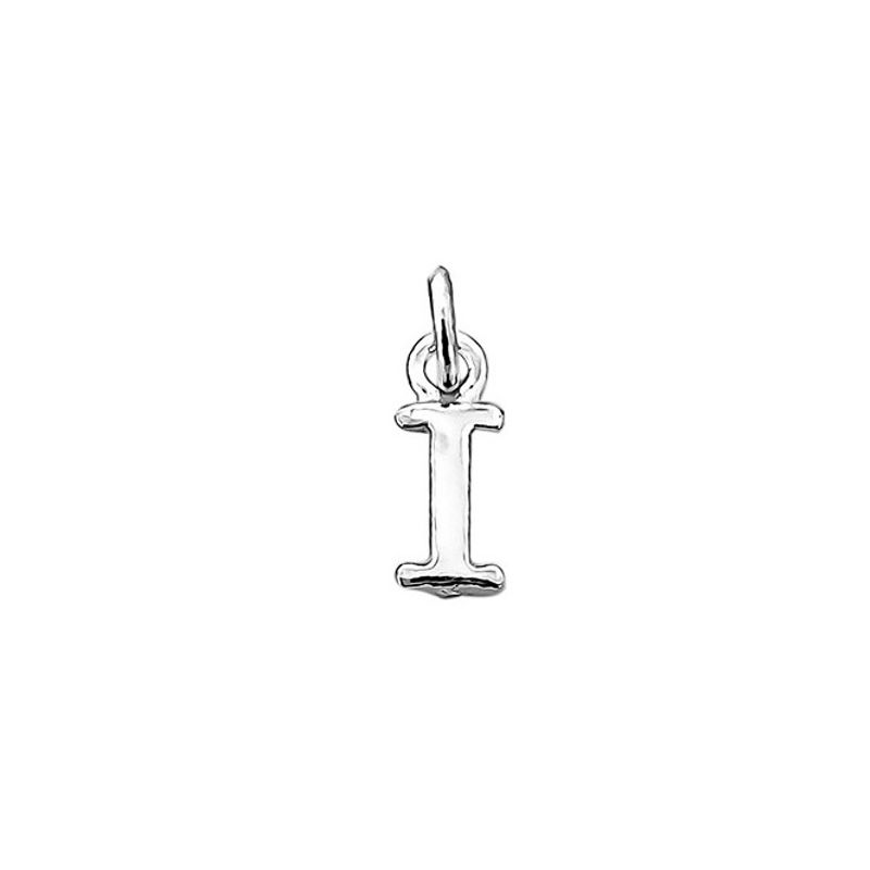 ANDREA COGGIOLA JOYAS - Colgante Letra I Mini Plata Fina 925