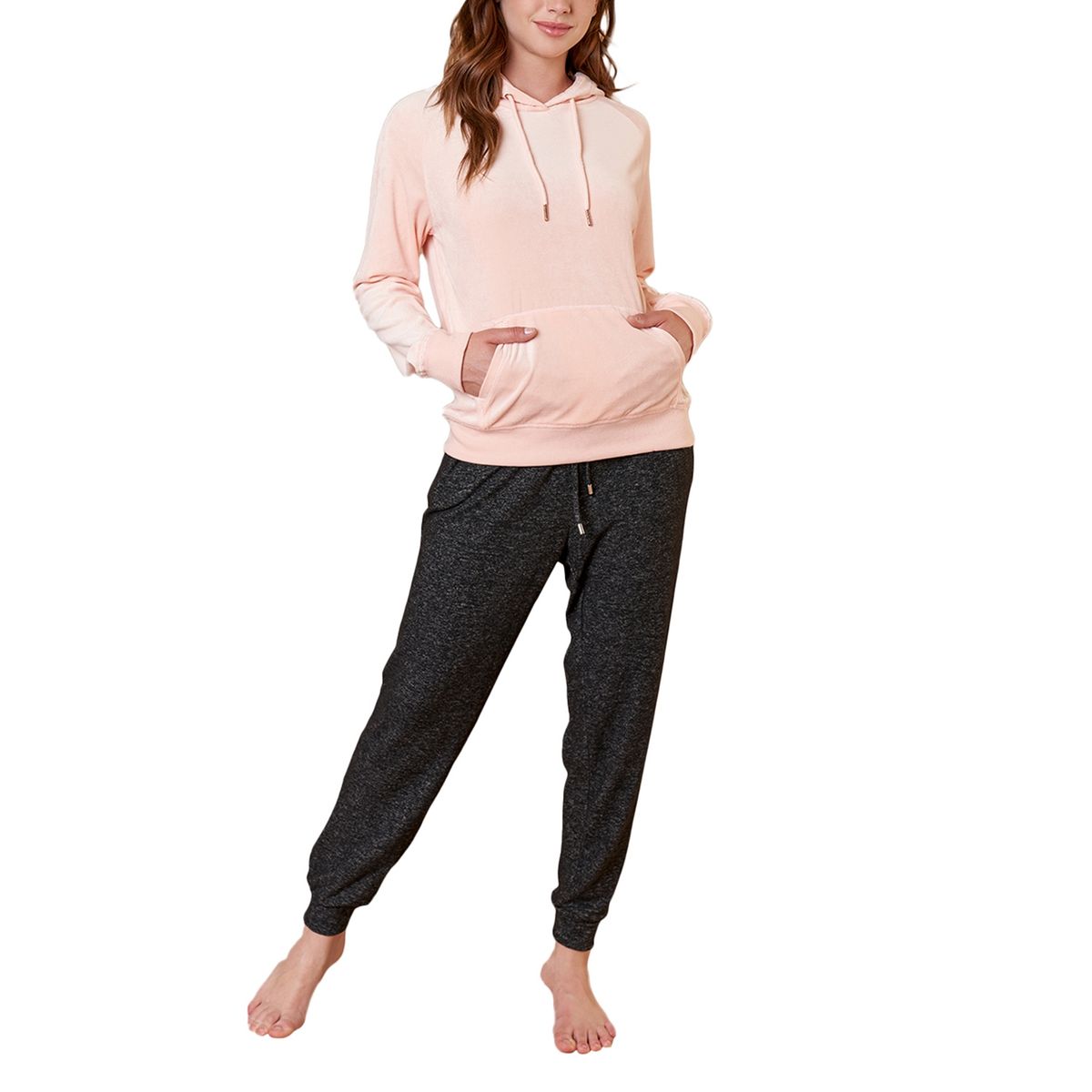BAZIANI - Pijama Velour Mujer 8471