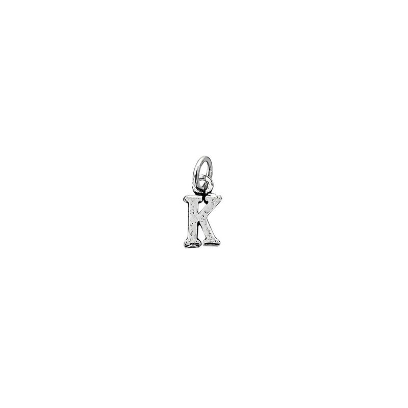 ANDREA COGGIOLA JOYAS - Colgante Letra K Mini Plata Fina 925