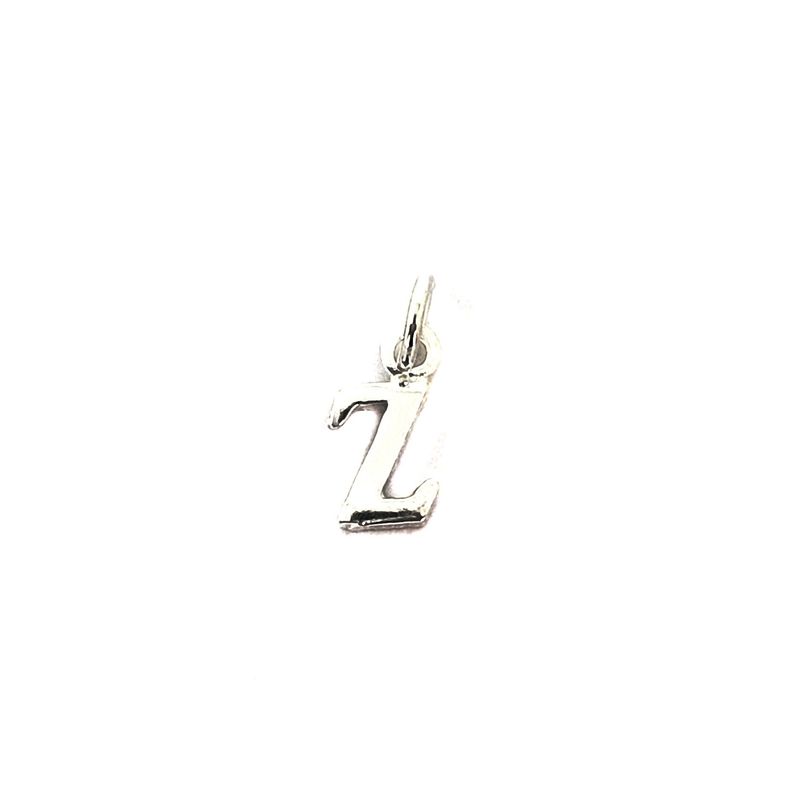 ANDREA COGGIOLA JOYAS - Colgante Letra Z Mini Plata Fina 925