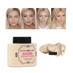 MAXBELLE - Polvo Suelto Translucido Banana Setting Powder Max Belle