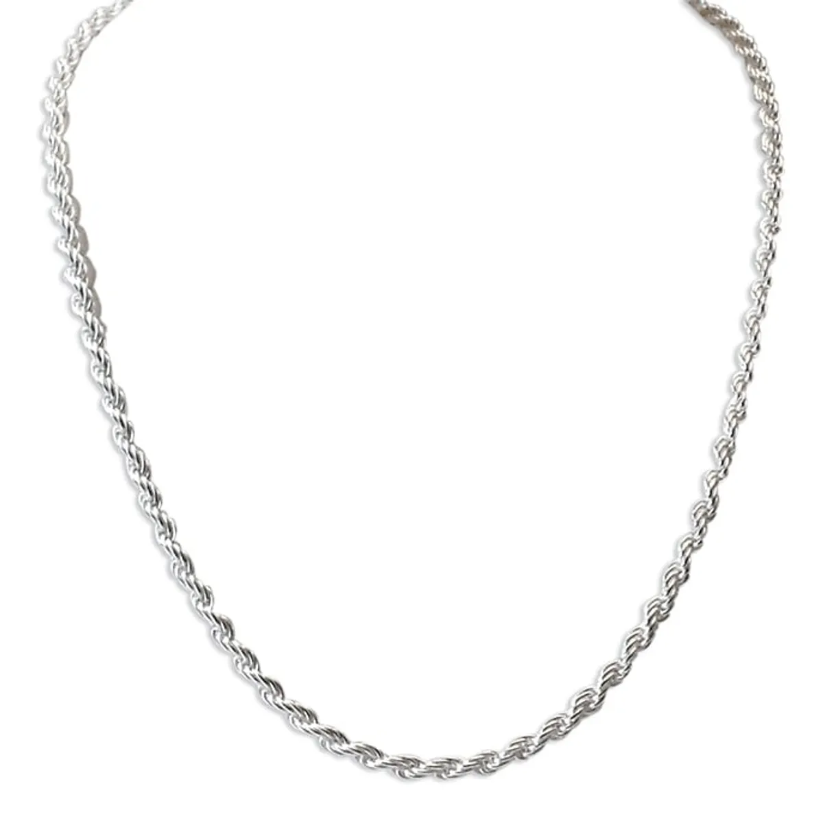 ANDREA COGGIOLA JOYAS - Cadena Turbillón Plata Fina 925