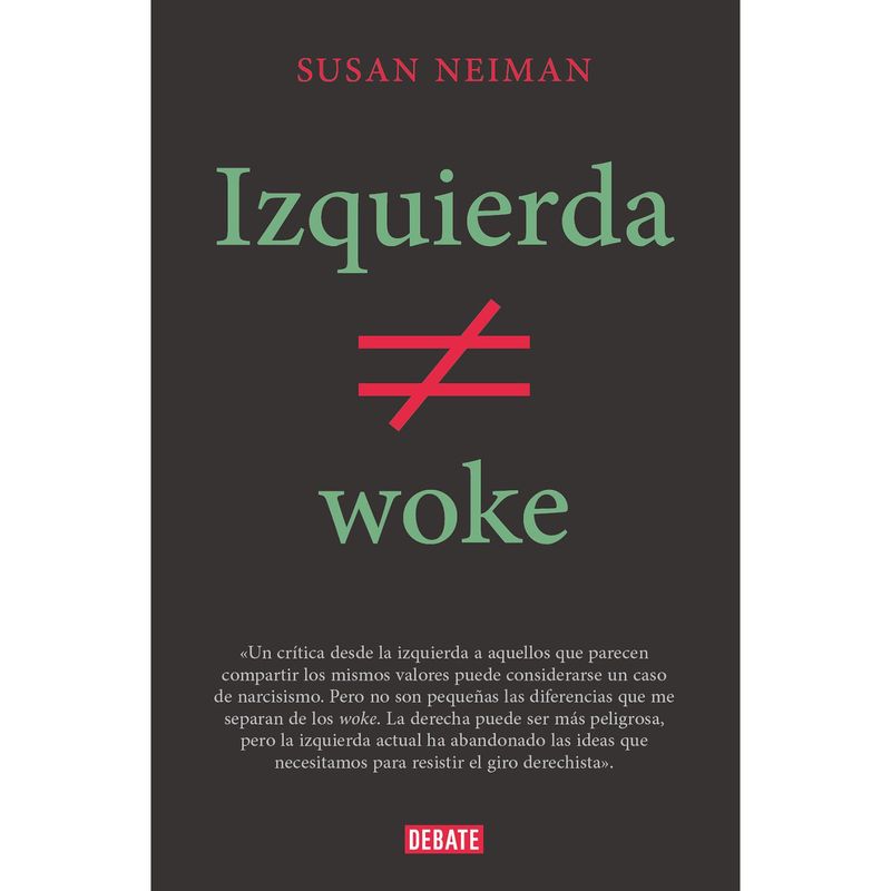 PENGUIN RANDOM HOUSE - LIBRO Izquierda No Es Woke