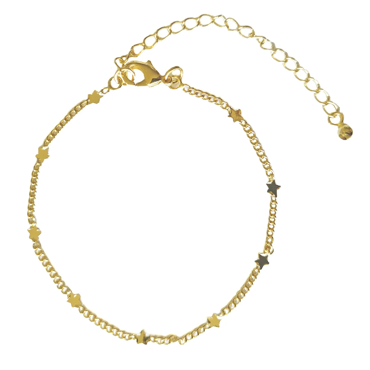 COGGIOLA - Pulsera Estrella Mini Enchapado Oro 18K