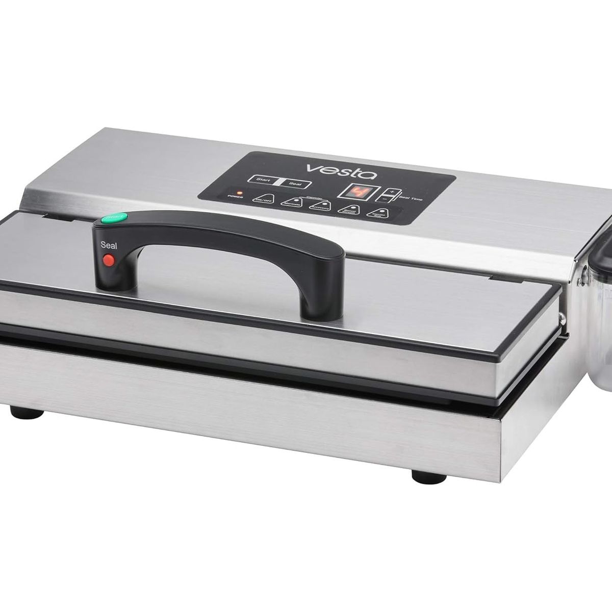 GENERICO - Sellador al vacío de succión Vesta Pro - Acero inoxidable
