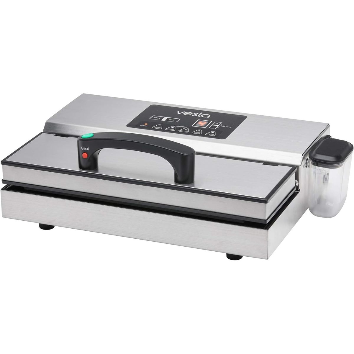 GENERICO - Sellador al vacío de succión Vesta Pro - Acero inoxidable