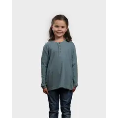 GNOMO - Polera Lodlamita Waffle Manga Larga Kids