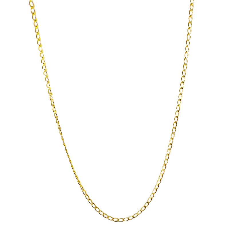 ANDREA COGGIOLA JOYAS - Cadena Eslabón Enchapado Oro 18 K