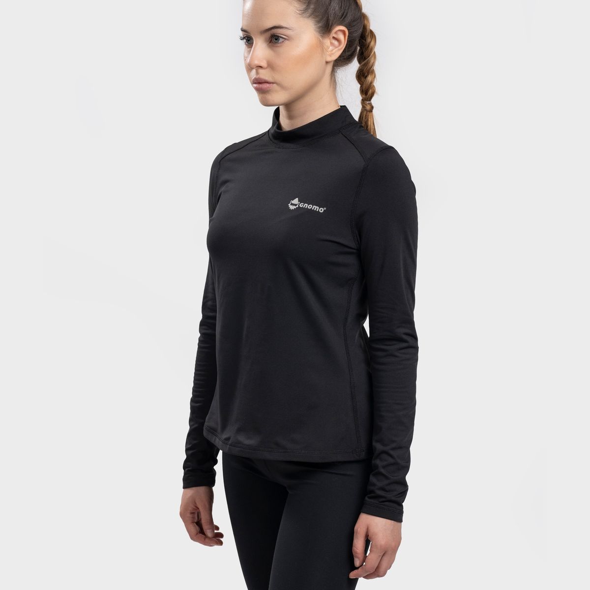 GNOMO - Primera Capa PullOver Eco Dorner Mujer Black Gnomo.-