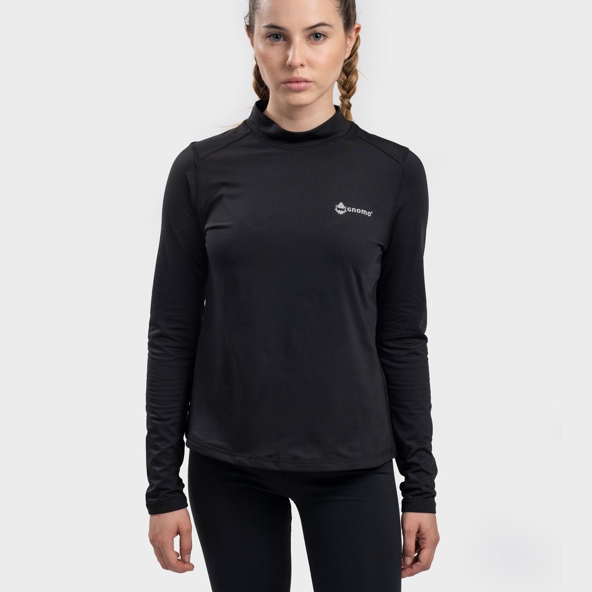 GNOMO - Primera Capa PullOver Eco Dorner Mujer Black Gnomo.-