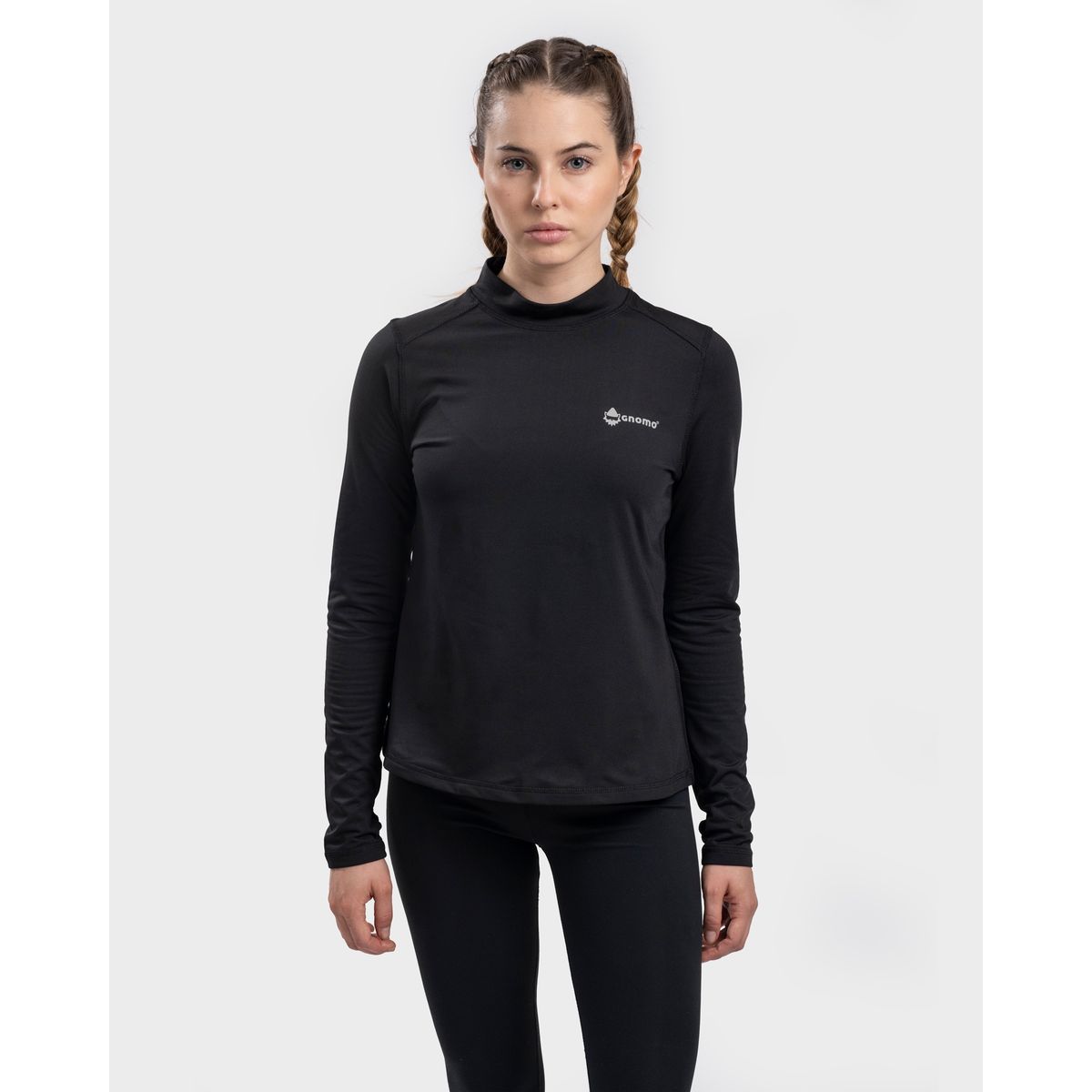 GNOMO - Primera Capa PullOver Eco Dorner Mujer Black Gnomo.-