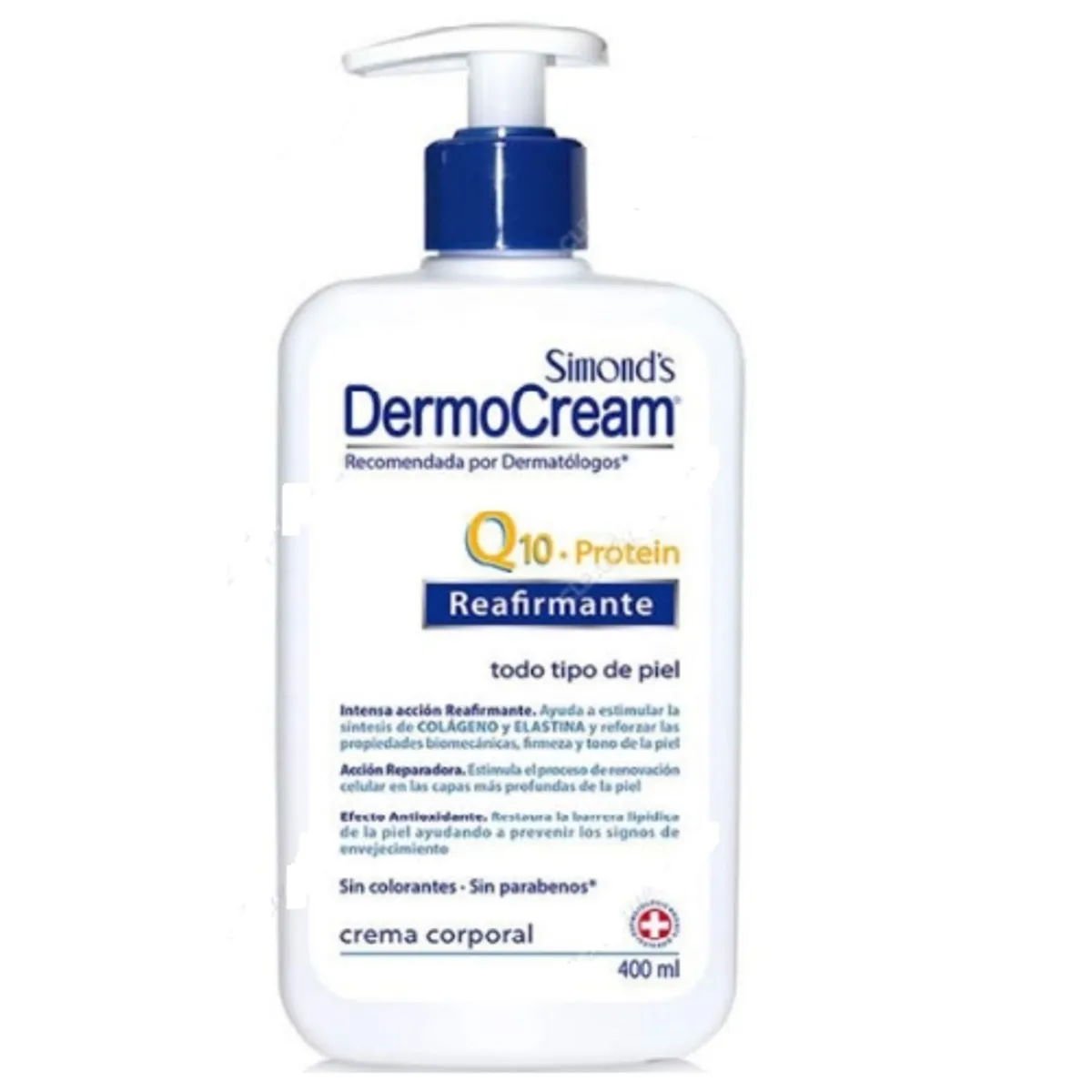 SIMONDS - Crema Corporal Hidratante Urea 10% Simond’s Dermocream 400 ml.-