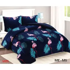 GENERICO - CUBRECAMA De Invierno CHIPORRO Diseño Flamenco PLUSH 2 Plaza