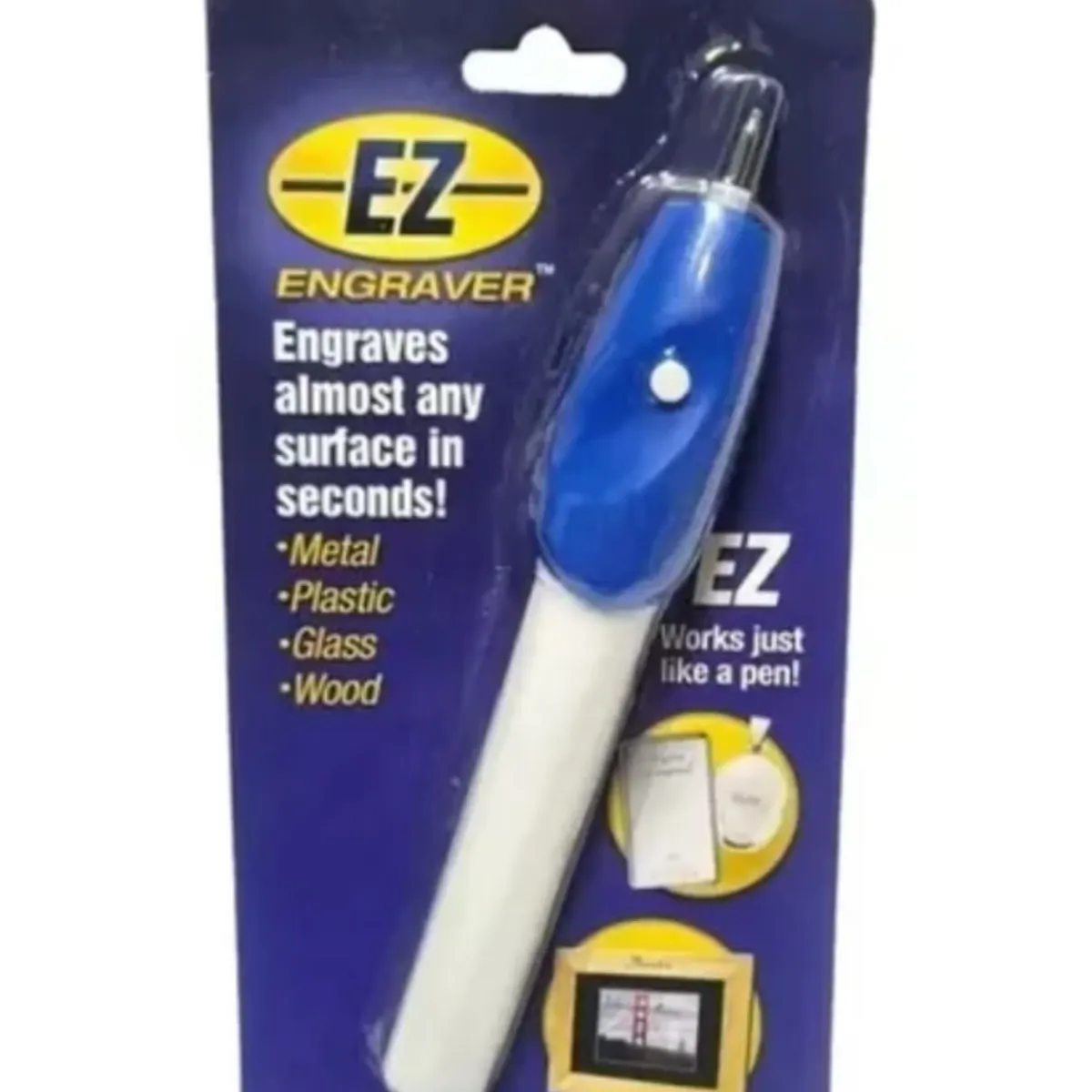 GENERICO - Lapiz Para Grabar Espejos Metal Madera Y Plastico