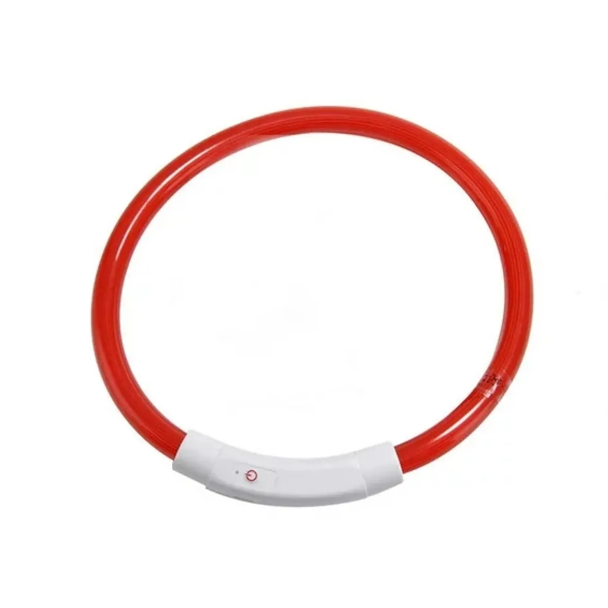 GENERICO - Collar Correa Para Perros Mascota Rojo