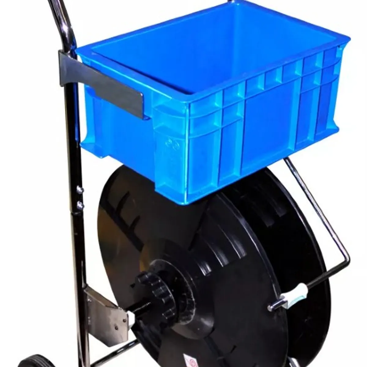 MARIENBERG - Dispensador para Zuncho PP con alma de 200mm cruedas y bandeja