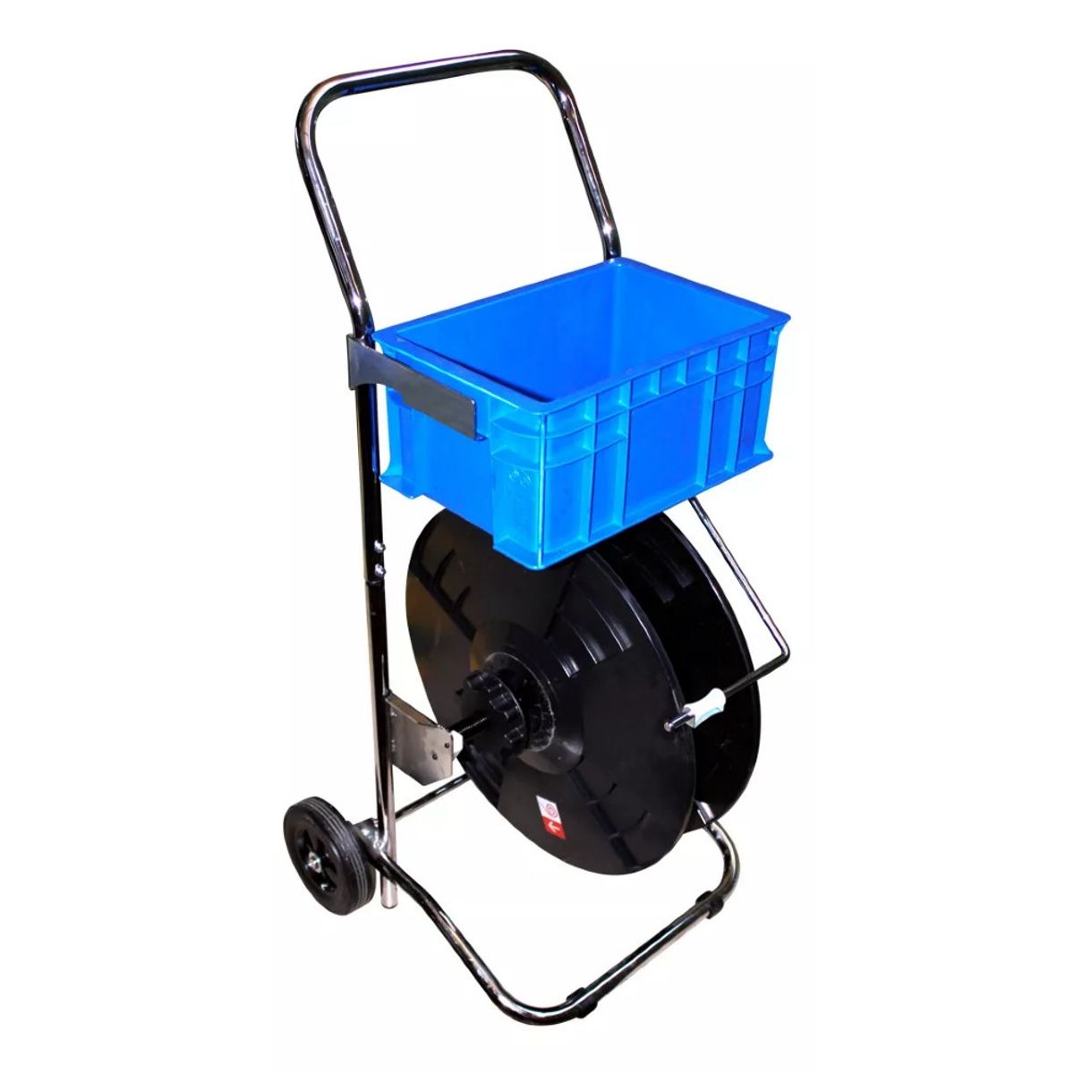 MARIENBERG - Dispensador para Zuncho PP con alma de 200mm cruedas y bandeja