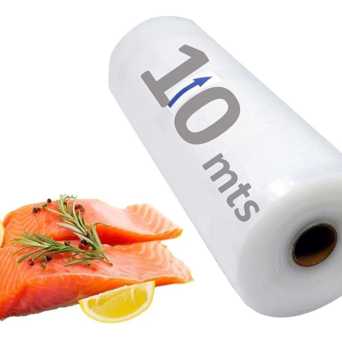 U BUY - Rollo Bolsas Sellado Al Vacío Sellar Alimentos 28cmx10mts