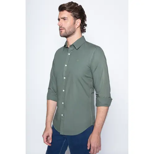 NEW MAN - Camisa Ely Verde