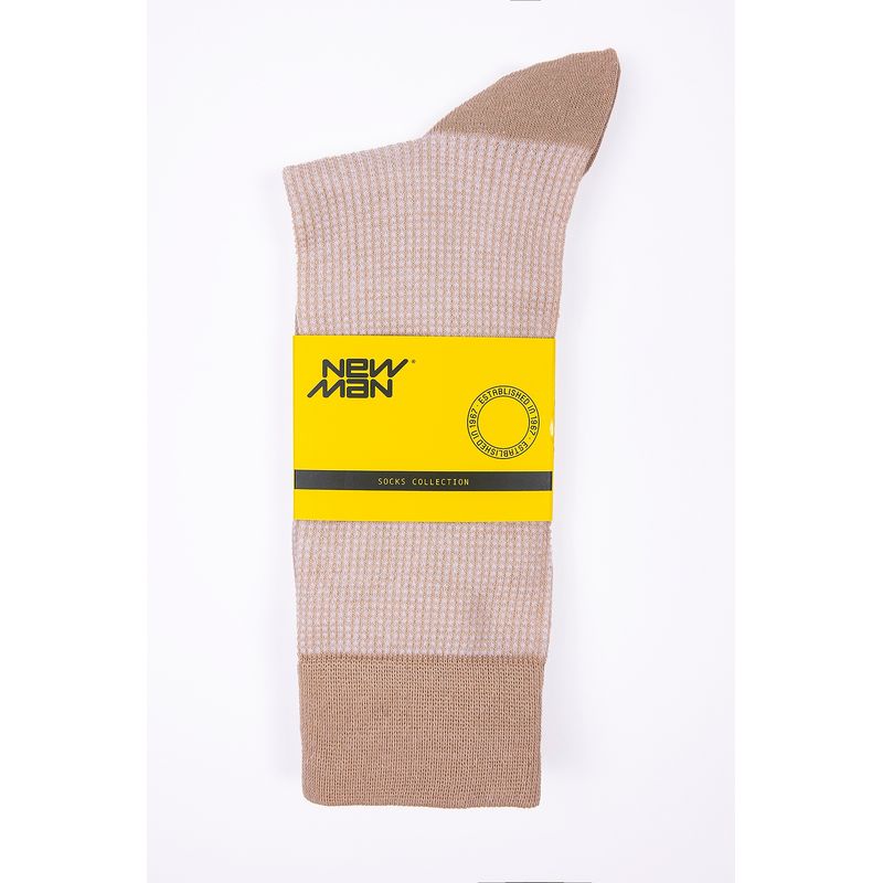NEW MAN - Calcetin Canarias Beige New Man