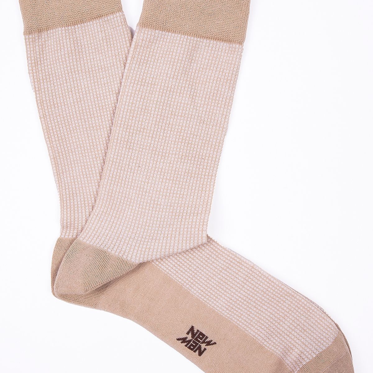 NEW MAN - Calcetin Canarias Beige New Man