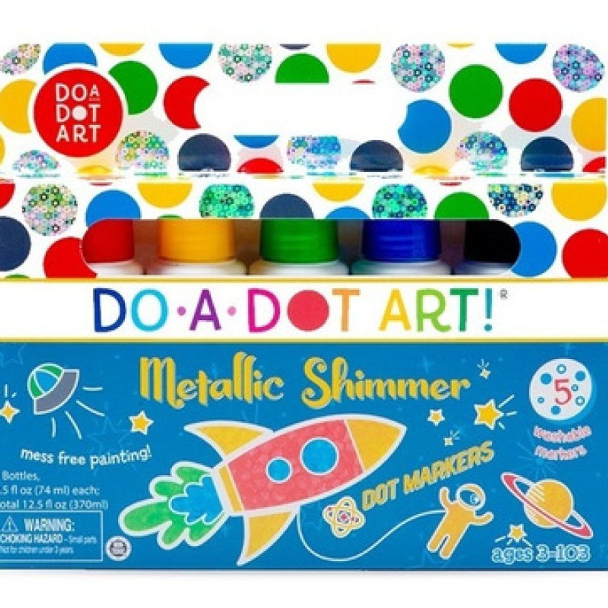 GENERICO - Lápices Do A Dot Metallic Shimmer 5 Colores Acuaerables