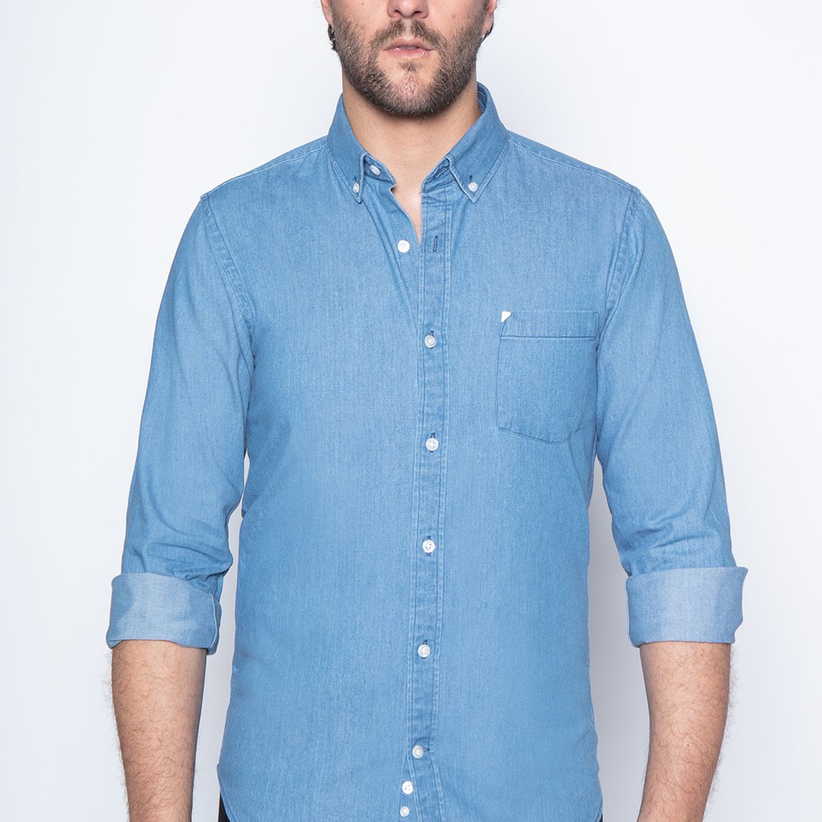NEW MAN - Camisa Banbury Azul New Man