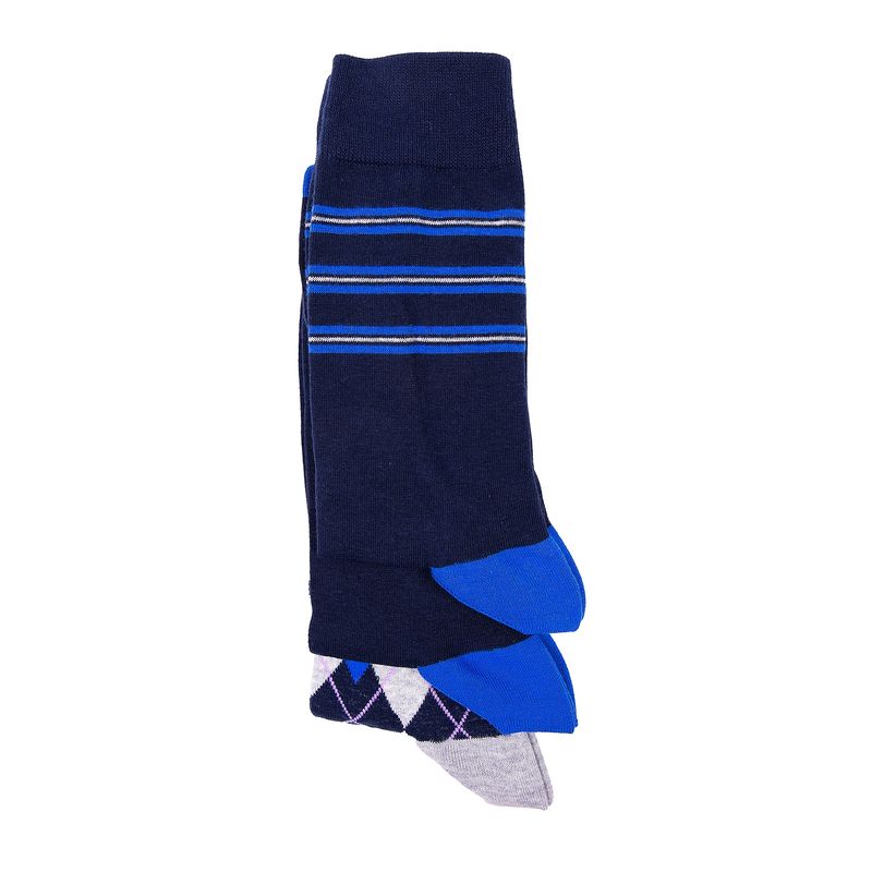 FEROUCH - Tripack Calcetin New York Azul Ferouch